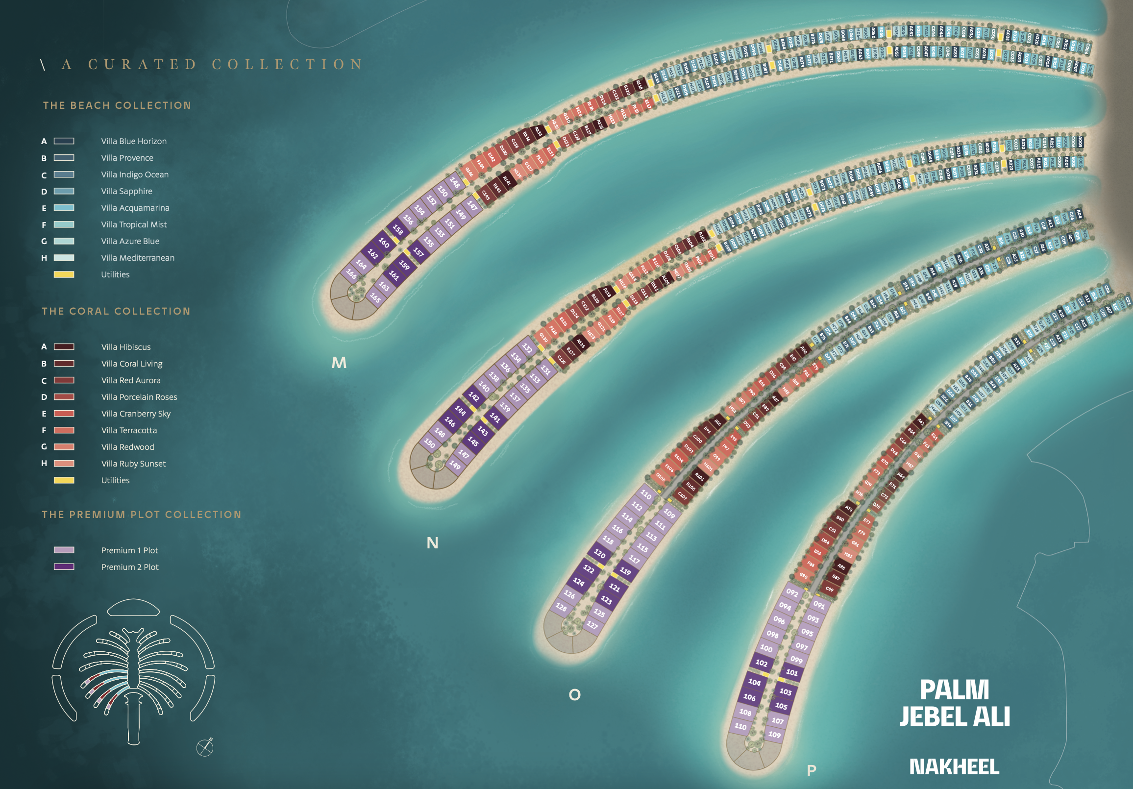 Palm Jebel Ali official Nakheel masterplan