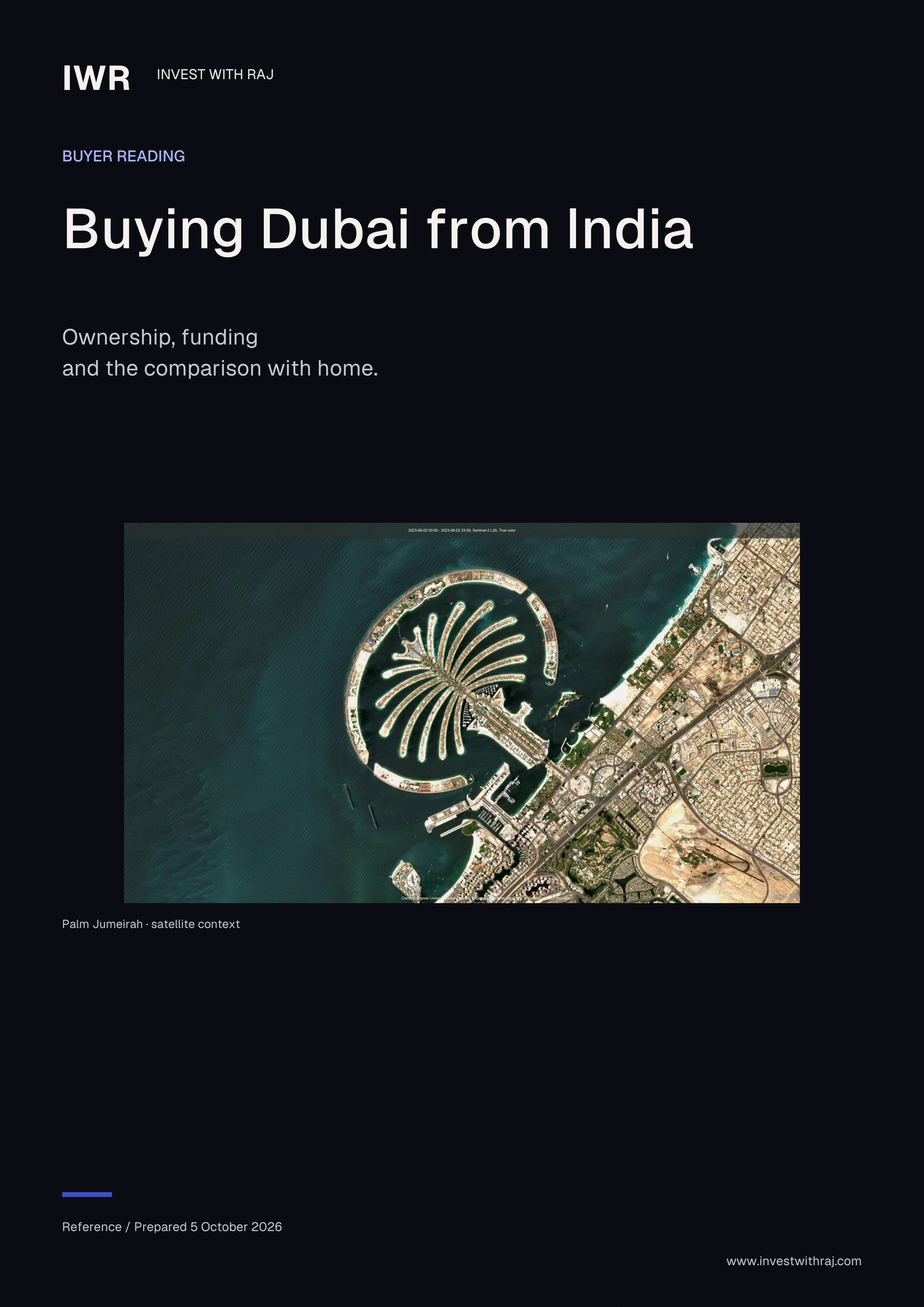 Cover of Buying Dubai from India