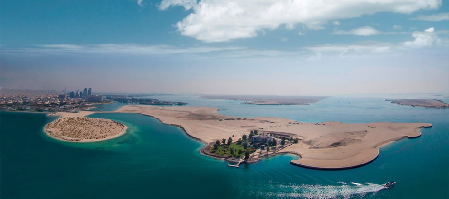 Nareel Island — aerial view