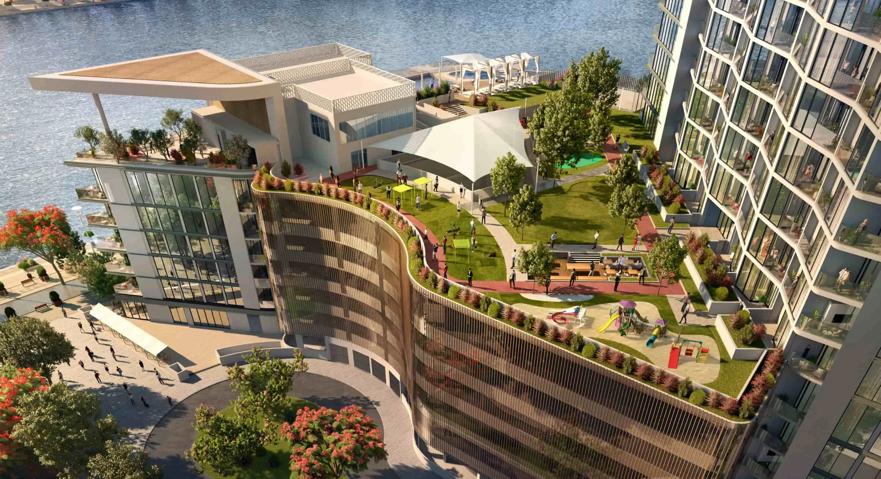 Sobha Hartland — aerial view