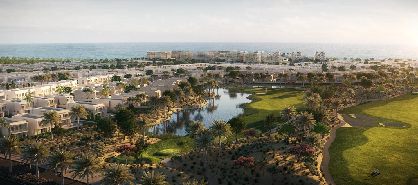 Yas Acres — aerial view