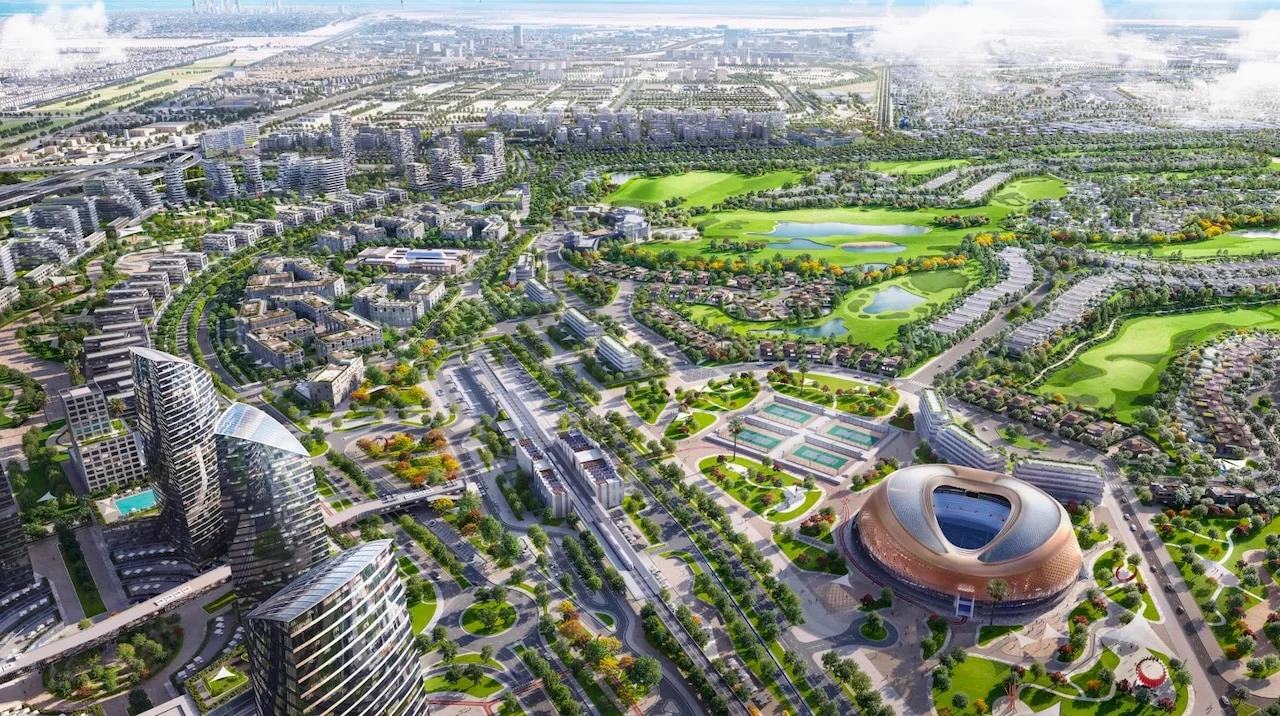 A fairway off-plan community — in research