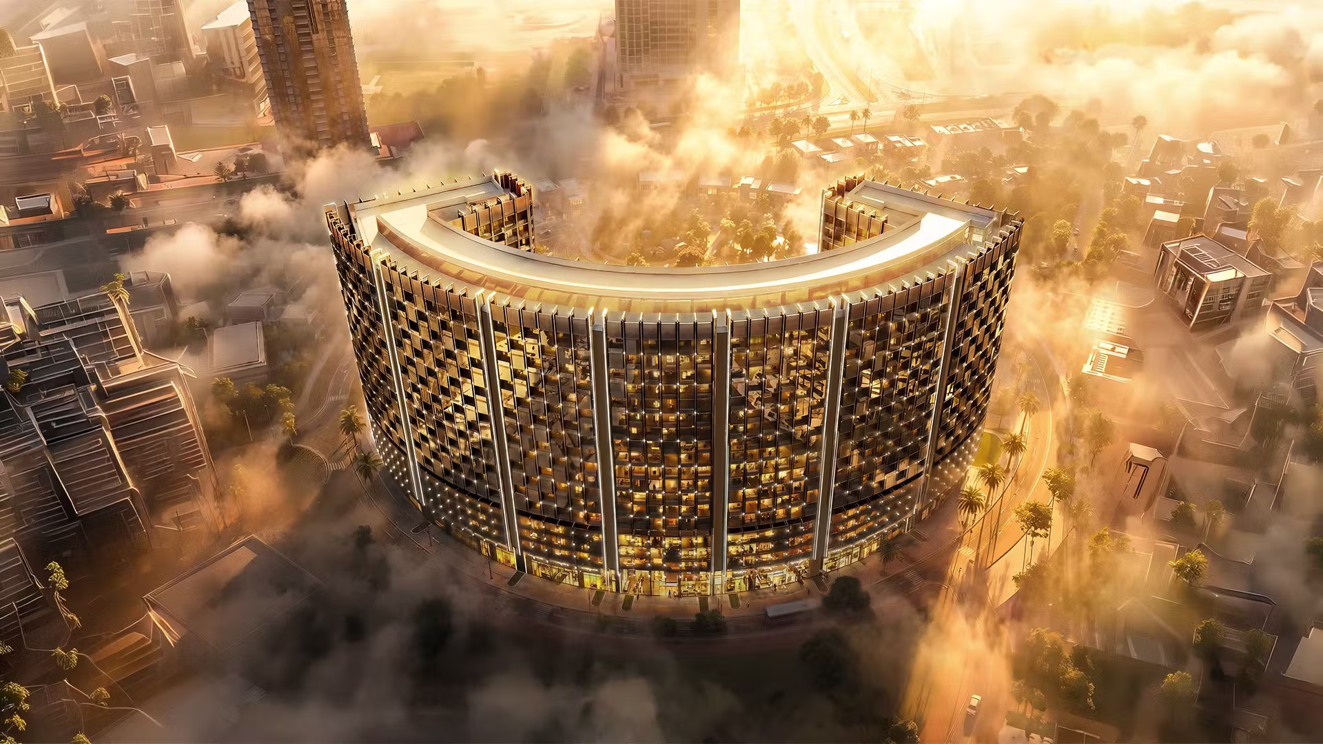 A Downtown-adjacent off-plan launch — teaser, name held
