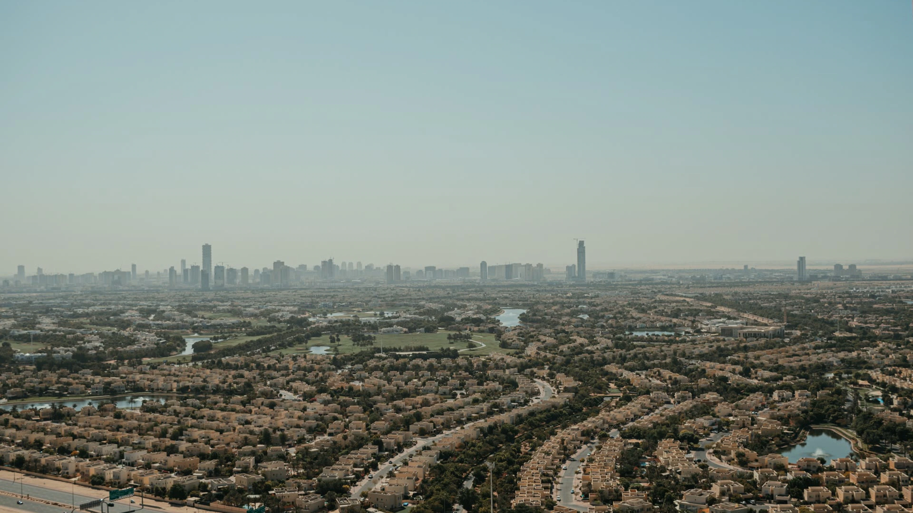 Official Dubai Hills Estate project media showing the wider master community