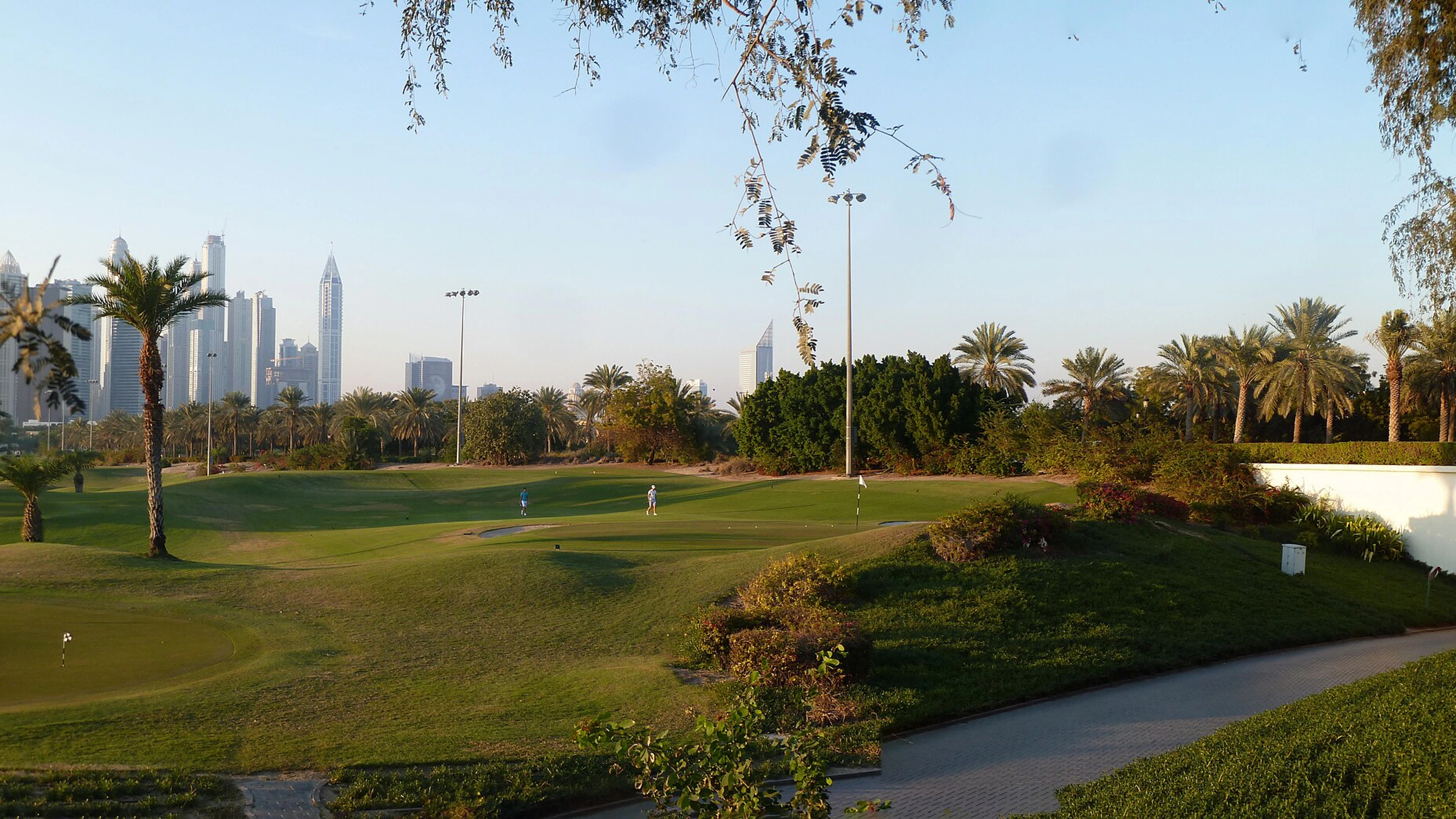 Real Emirates Hills location image showing the established mansion community