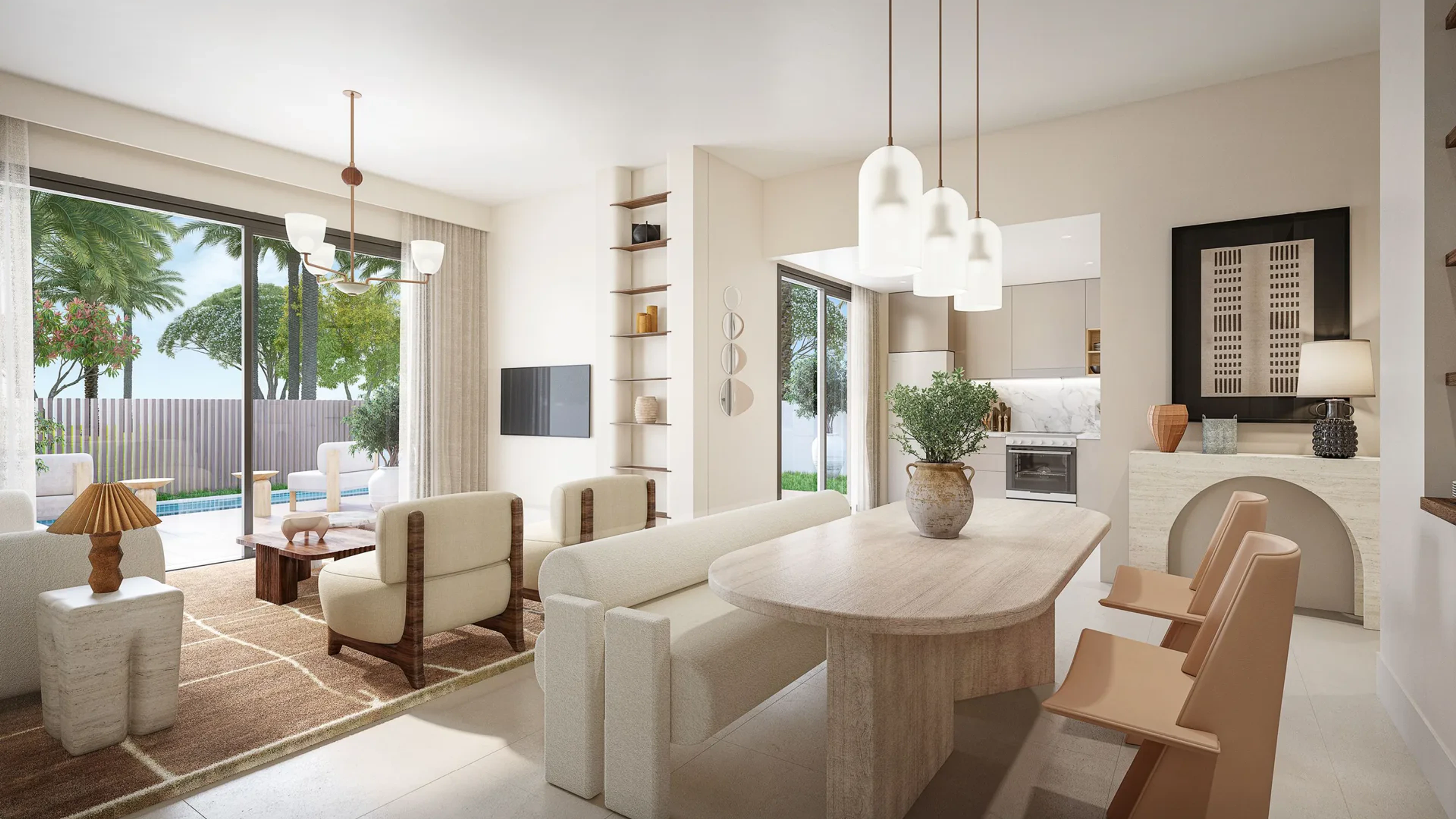 Official The Valley project media showing its villa-community masterplan